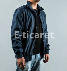 Erkek dış giyim lacivert renk